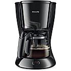 Philips Daily Coffee Maker Metal Black with Aroma Twister - HD7432/20