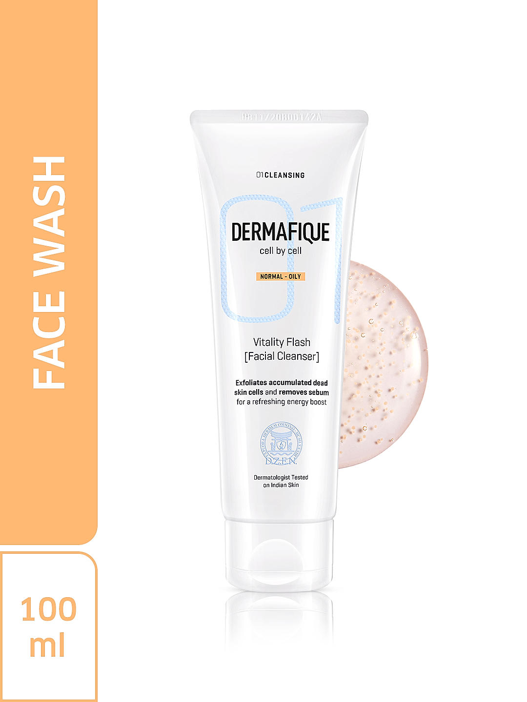 Vitality Flash [Facial Cleanser] Exfoliating Facewash 