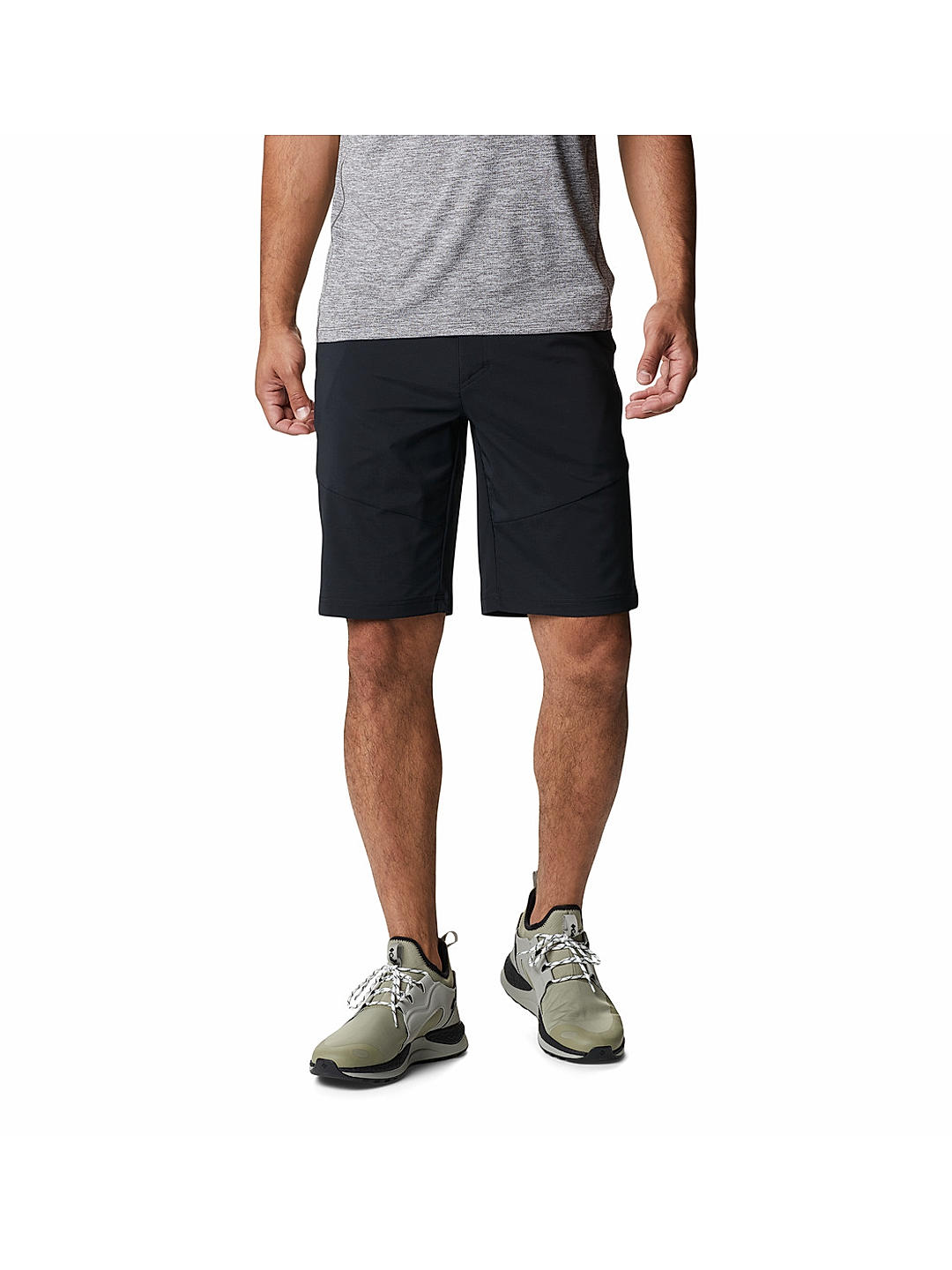 Columbia Mens Black Omni-Shield Tech Trail Short