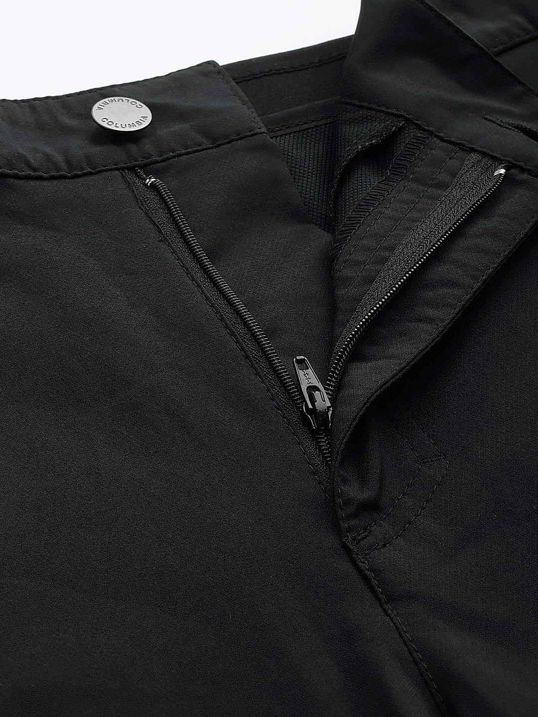 Columbia Mens Black Omni-Shield Tech Trail Short