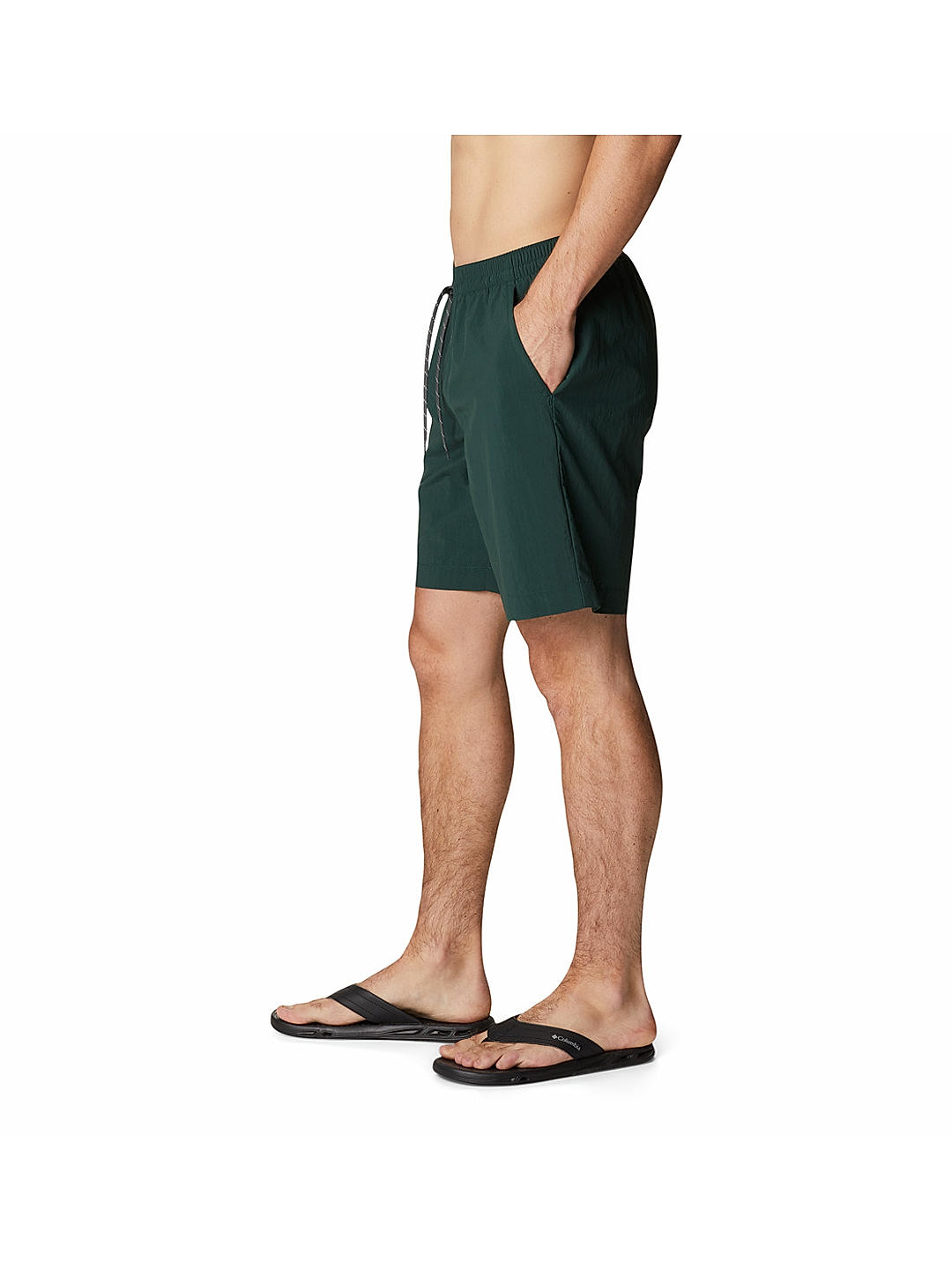 Columbia Mens Green Omni-Shield M Summerdry Short