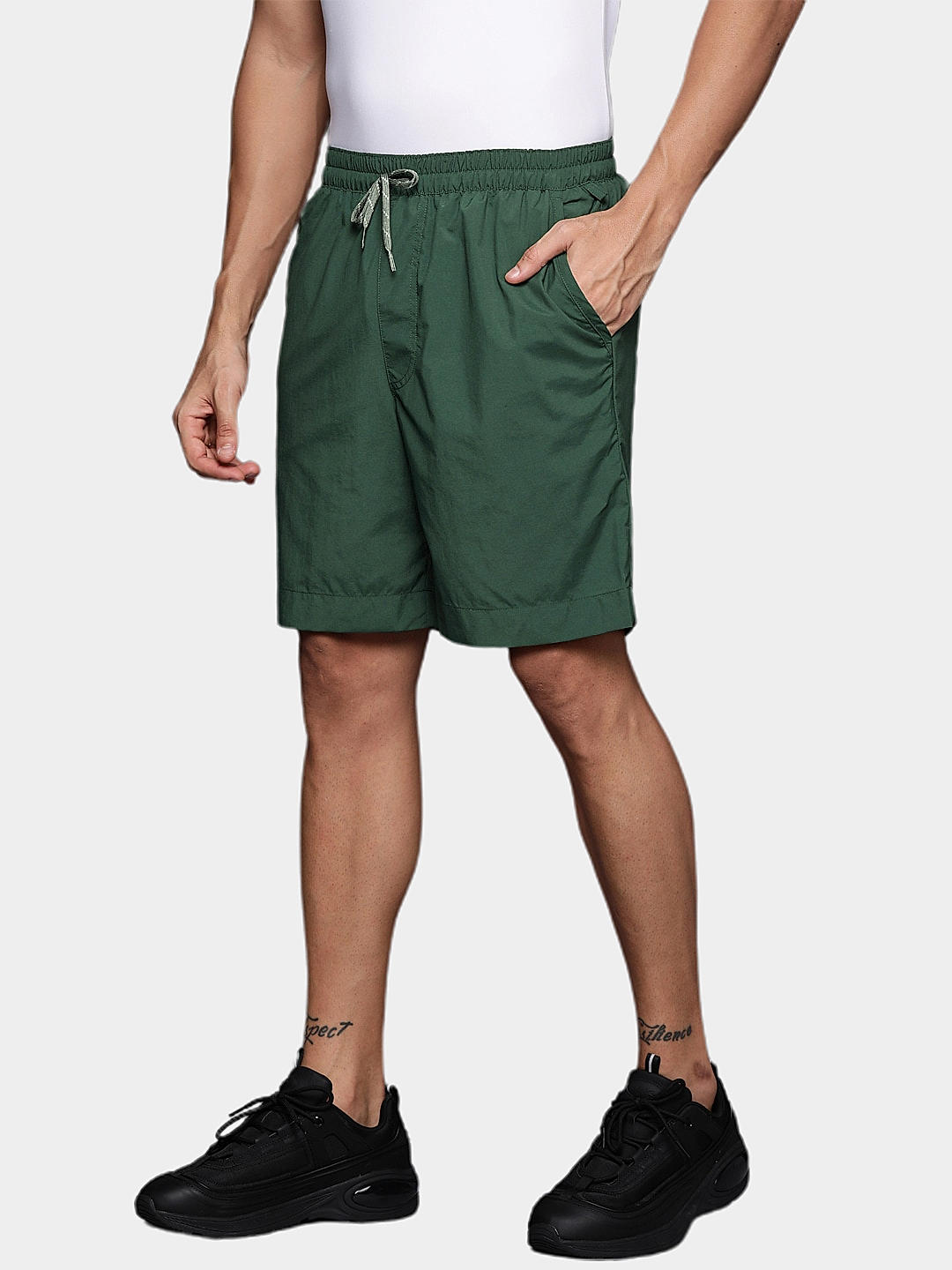 Columbia Mens Green Omni-Shield M Summerdry Short