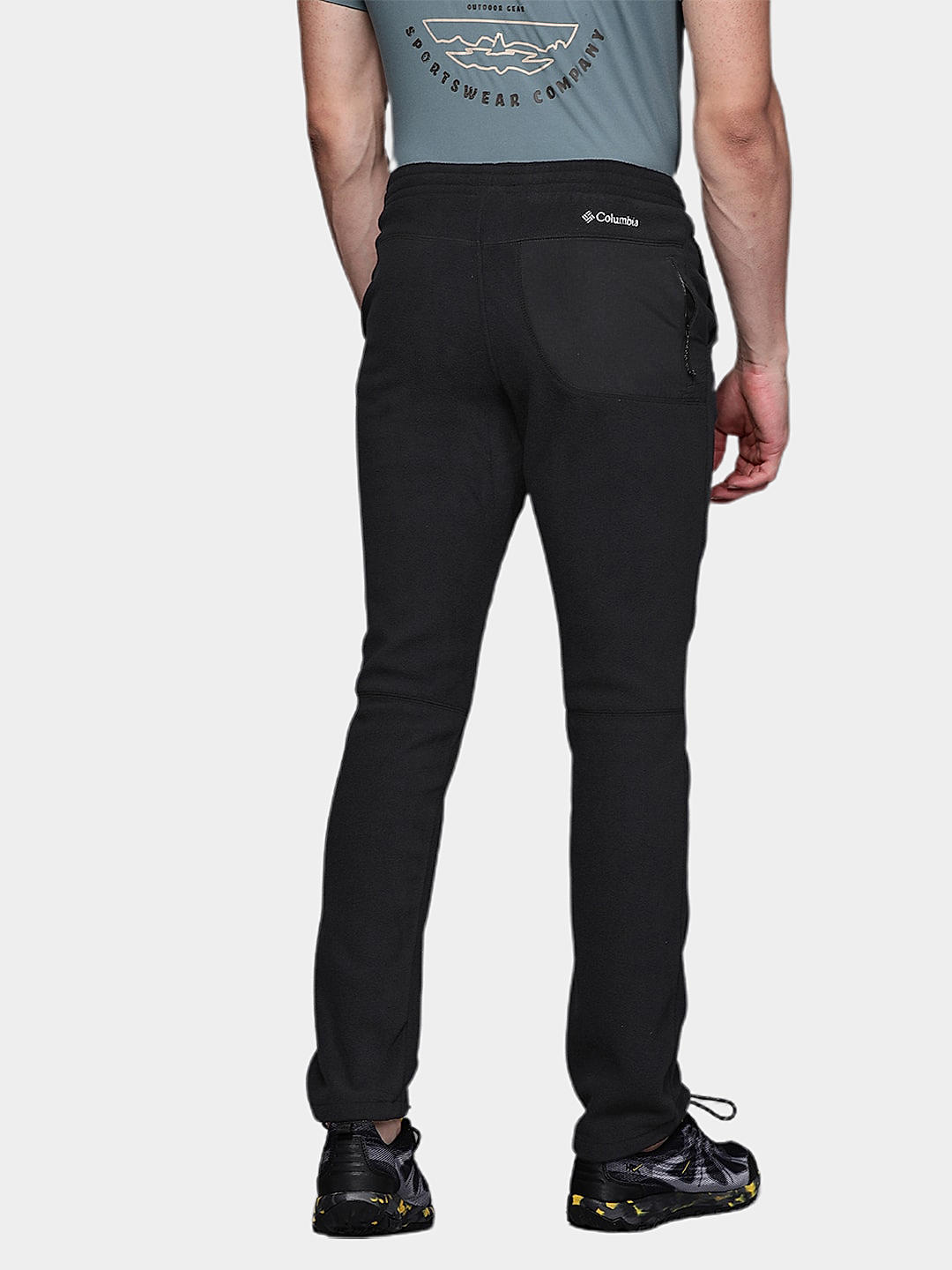 Columbia Mens Black Rapid Expedition Fleece Trouser