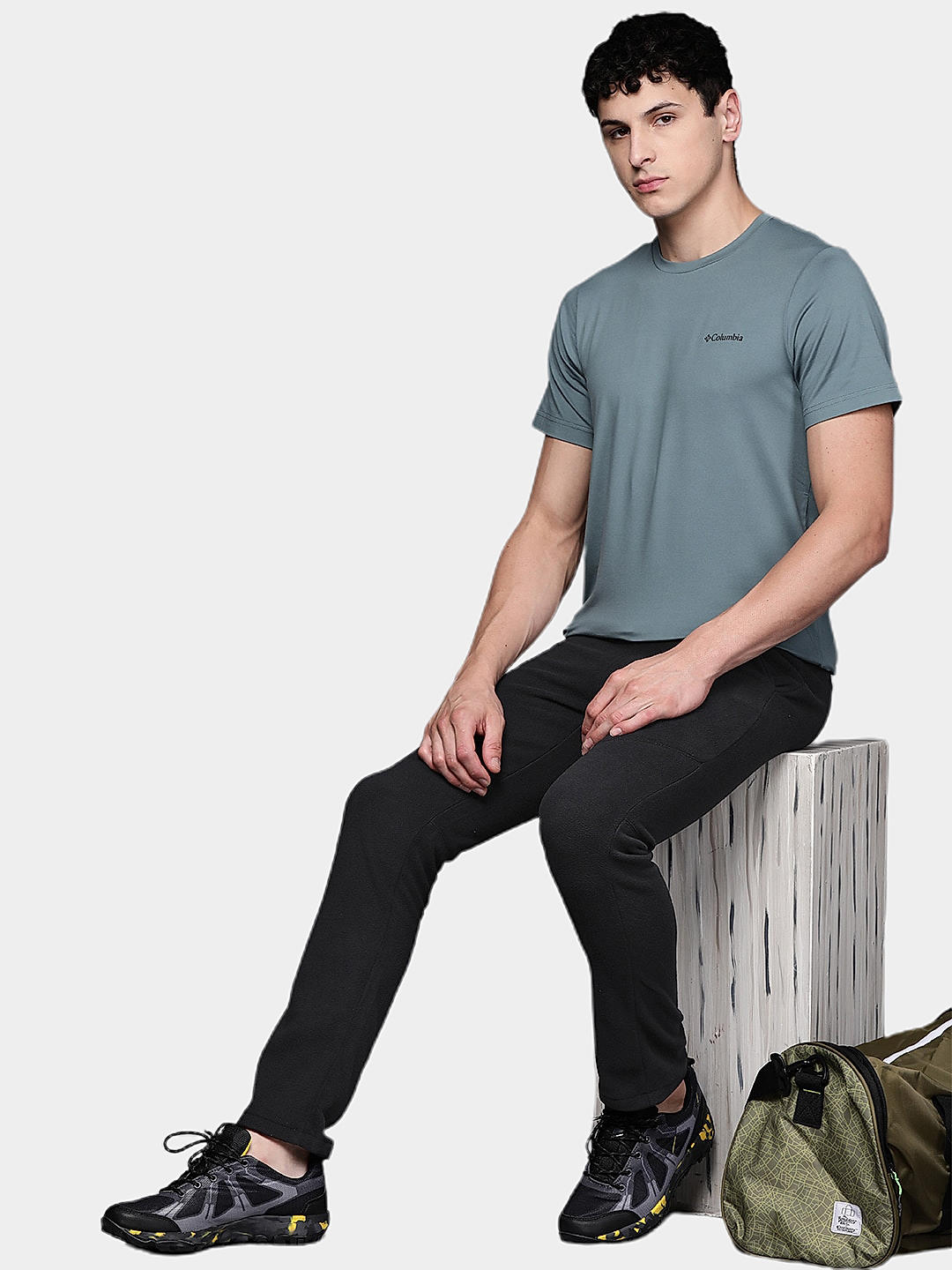 Columbia Mens Black Rapid Expedition Fleece Trouser