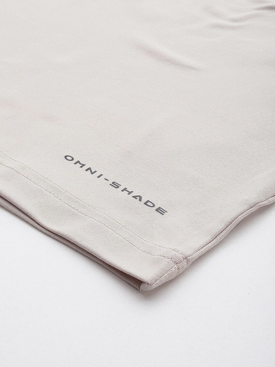 Columbia Mens Beige Omni-Wick Tech Trail Graphic Tshirt