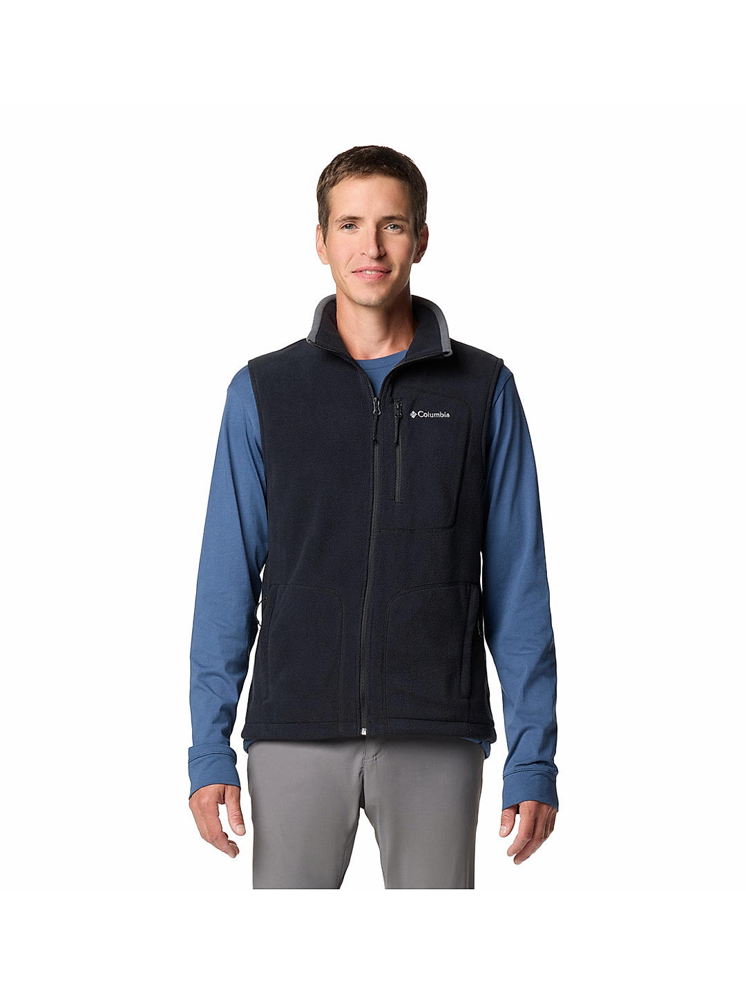 Buy Black Fast Trek Fleece Vest for Men Online at Columbia 539694