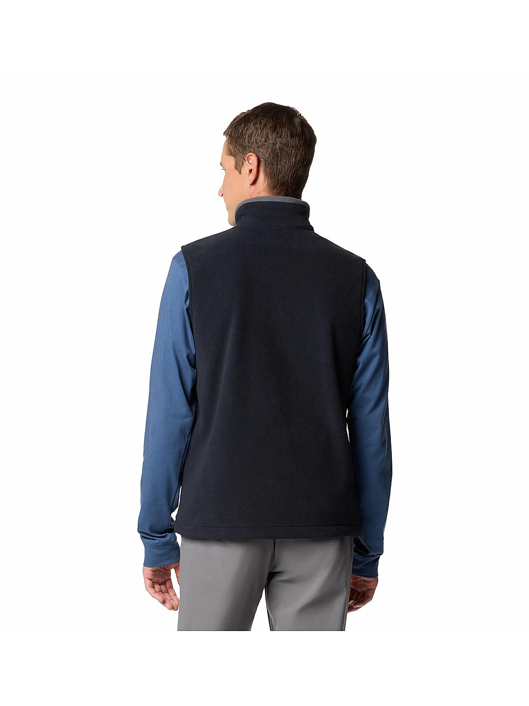 Columbia Mens Black Fast Trek Fleece Vest
