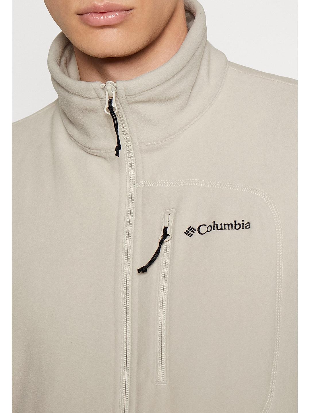 Columbia Mens Beige Fast Trek Fleece Vest