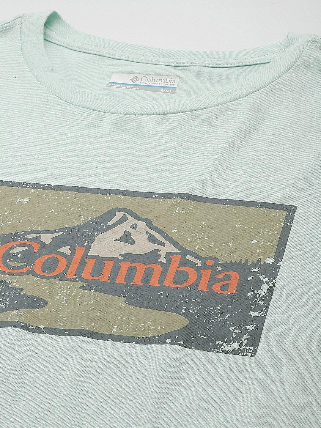 Columbia Mens Green Path Lake Graphic II Tshirt