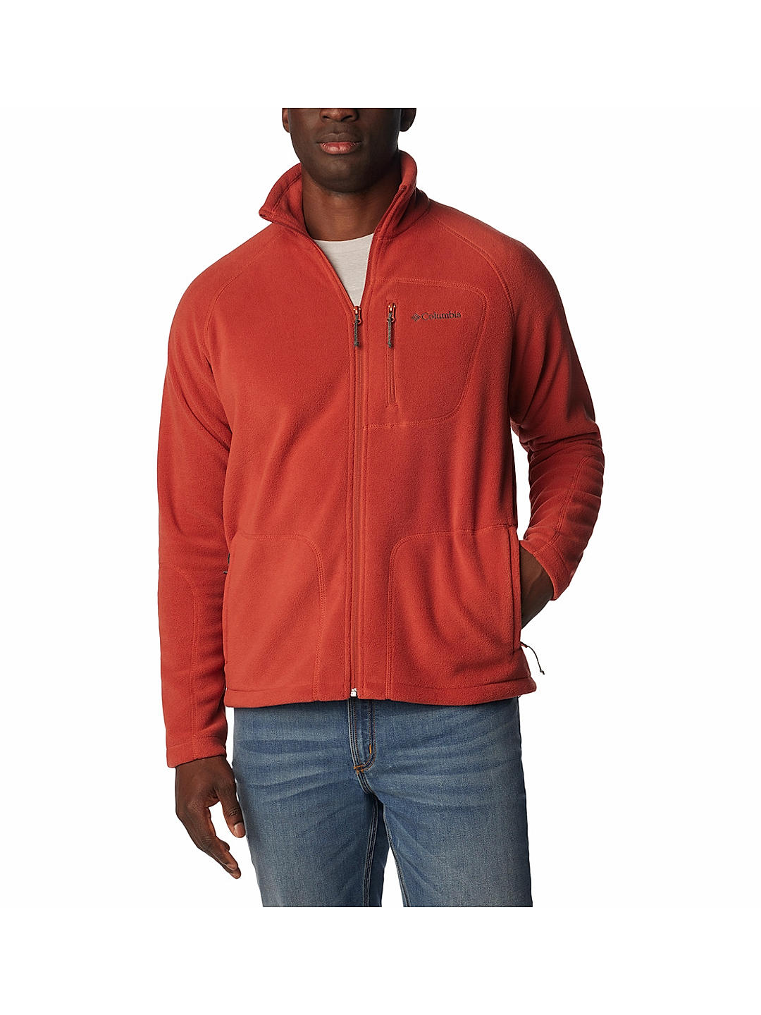 Buy Orange Fast Trek II Full Zip Fleece for Men Online at Columbia Sportswear 517843