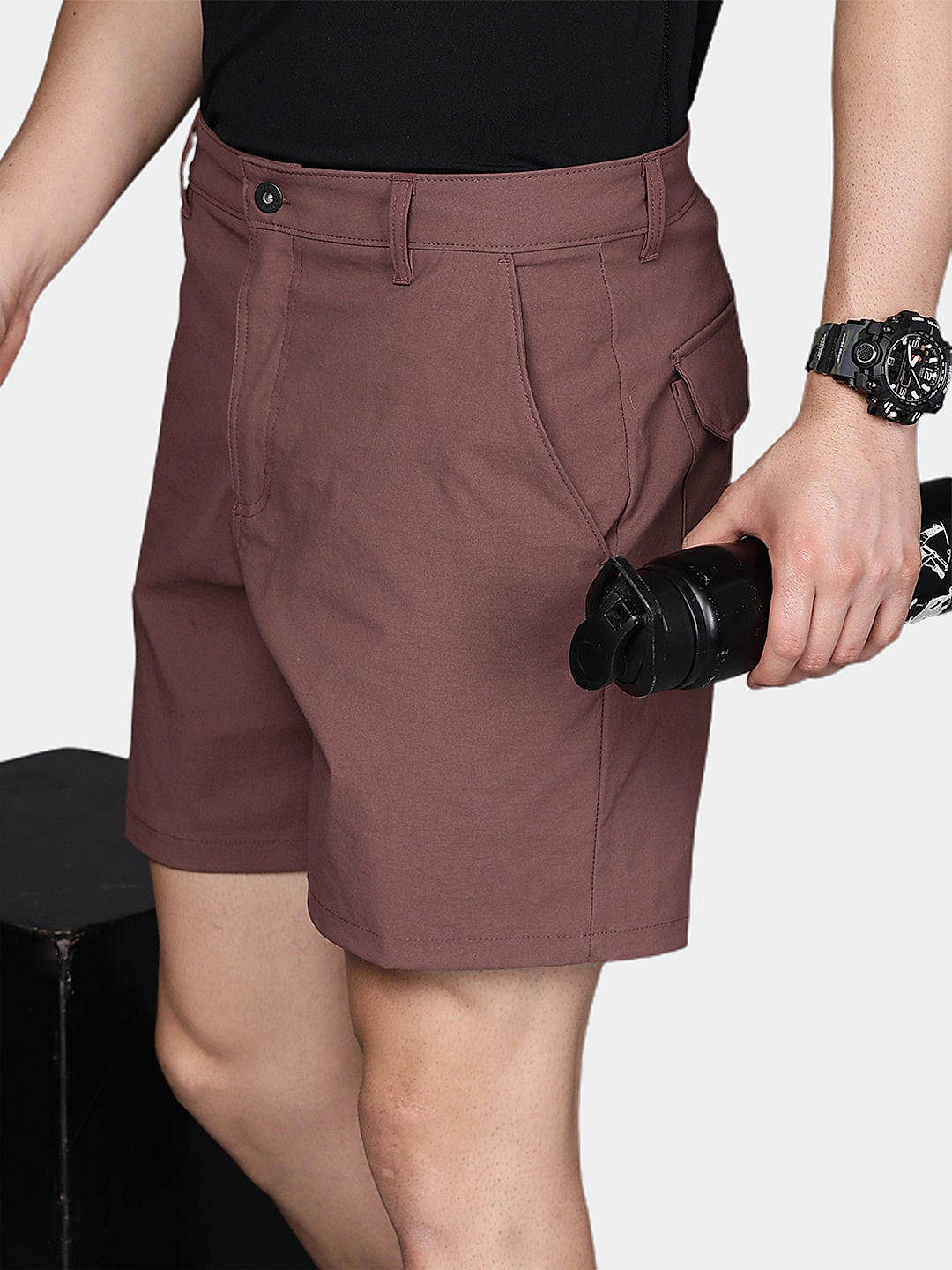 Columbia Mens Peach Omni-Shield Canyon Gate Utility Short