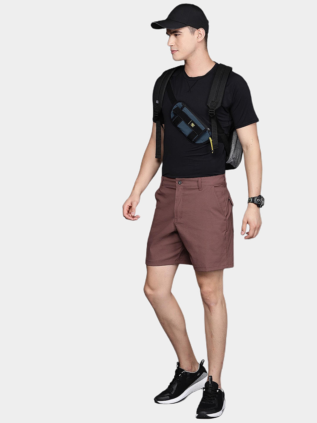 Columbia Mens Peach Omni-Shield Canyon Gate Utility Short