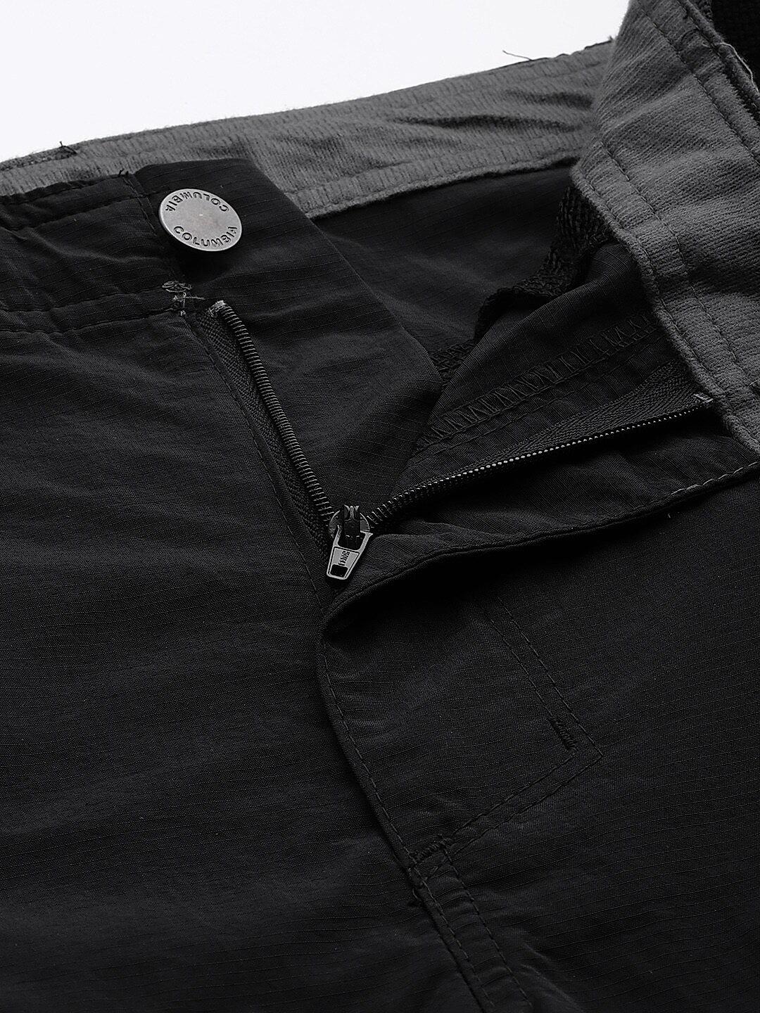 Columbia Mens Black Omni-Wick Silver Ridge Cargo Short