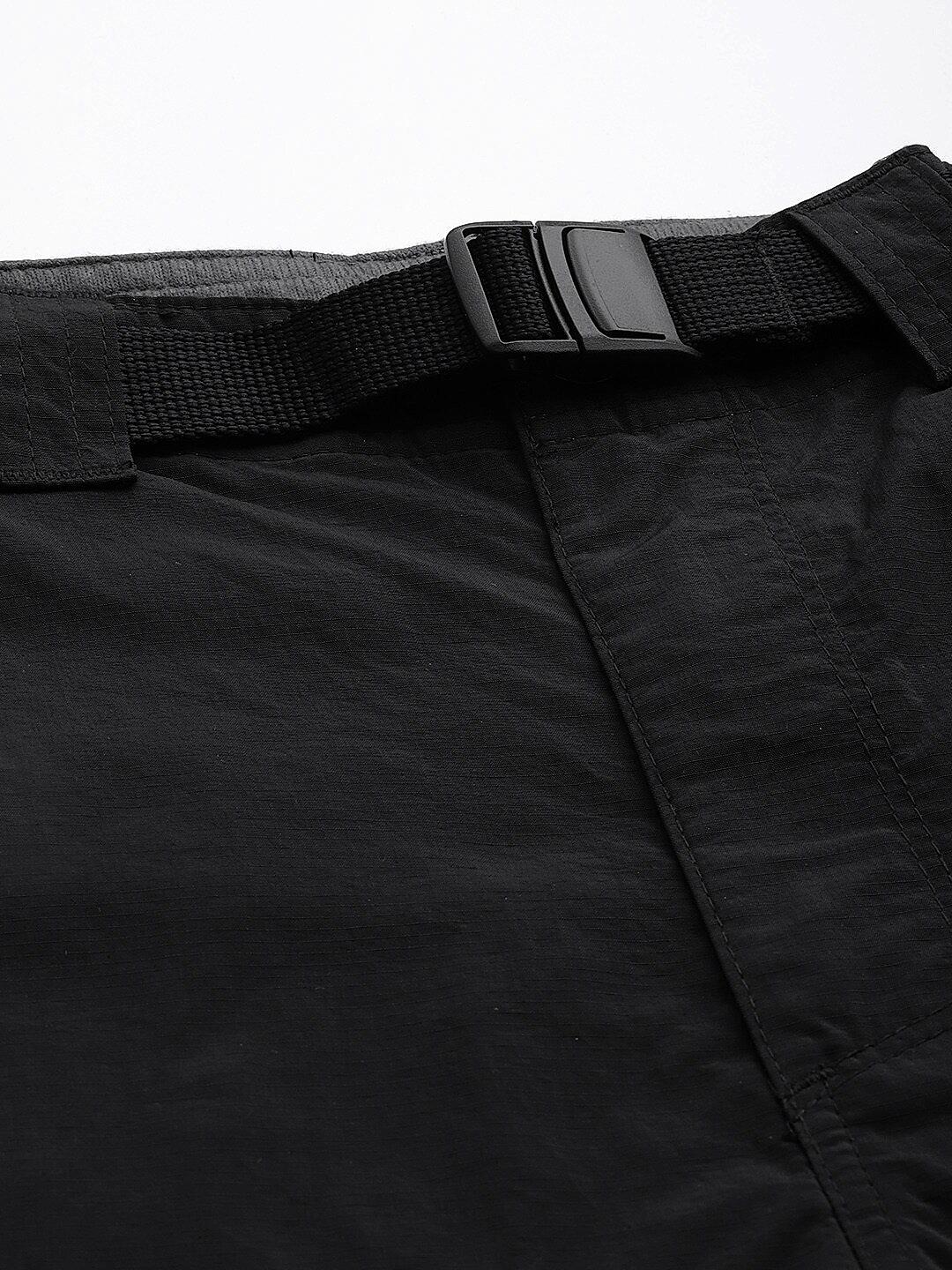 Columbia Mens Black Omni-Wick Silver Ridge Cargo Short
