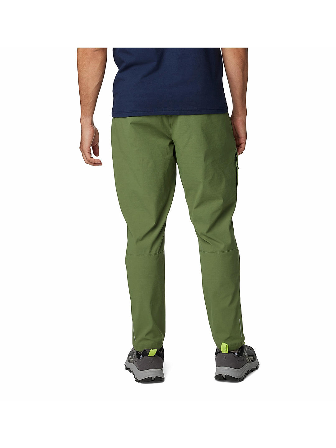 Columbia Mens Green Omni-Shield Black Mesa Tapered Pant