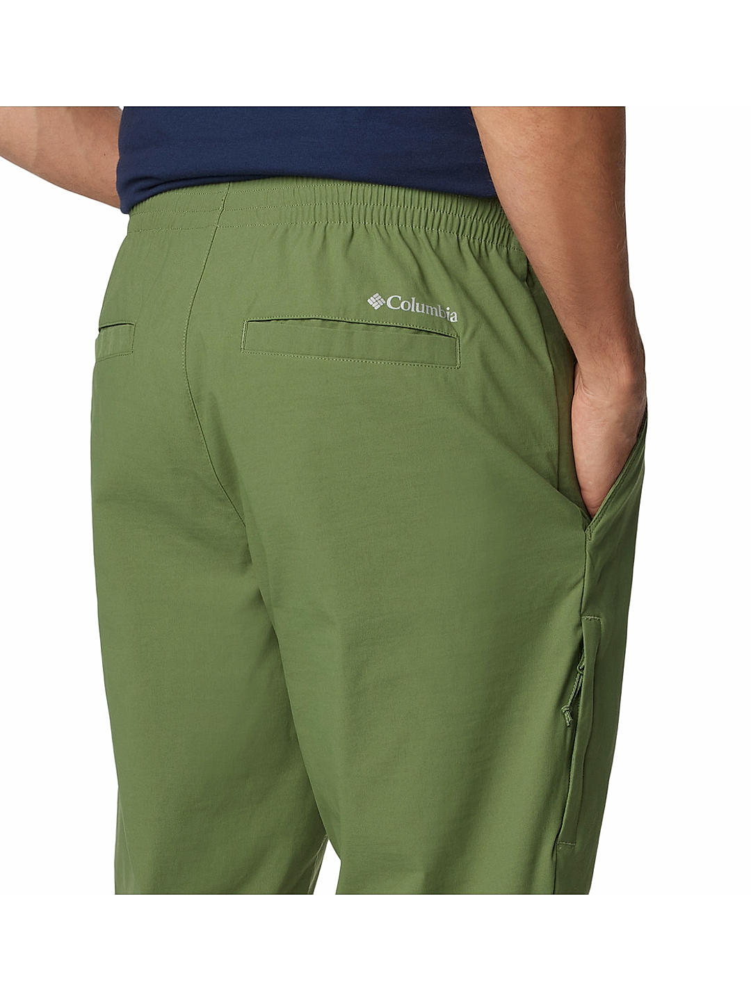 Columbia Mens Green Omni-Shield Black Mesa Tapered Pant