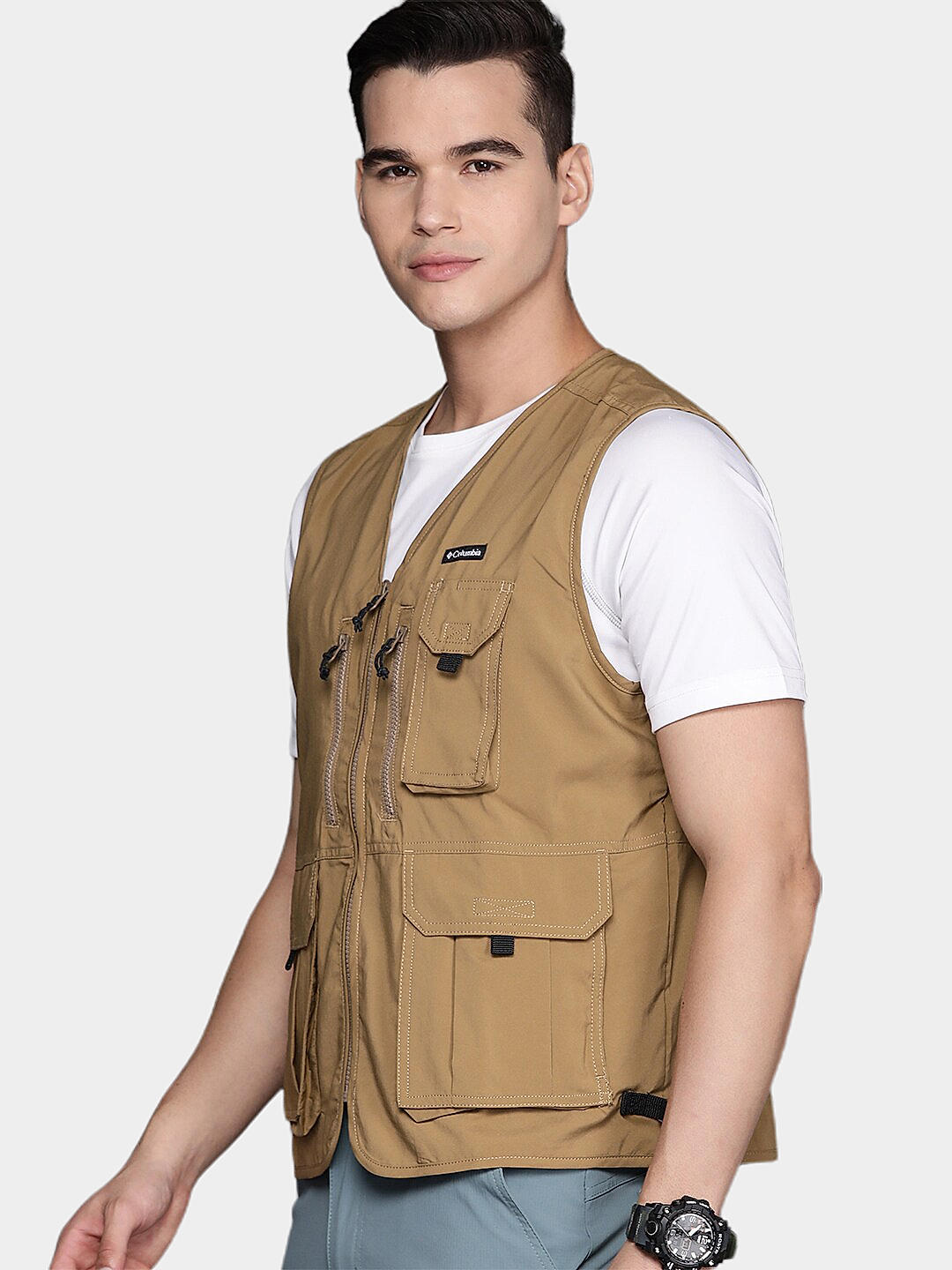 Mustard utility vest hot sale