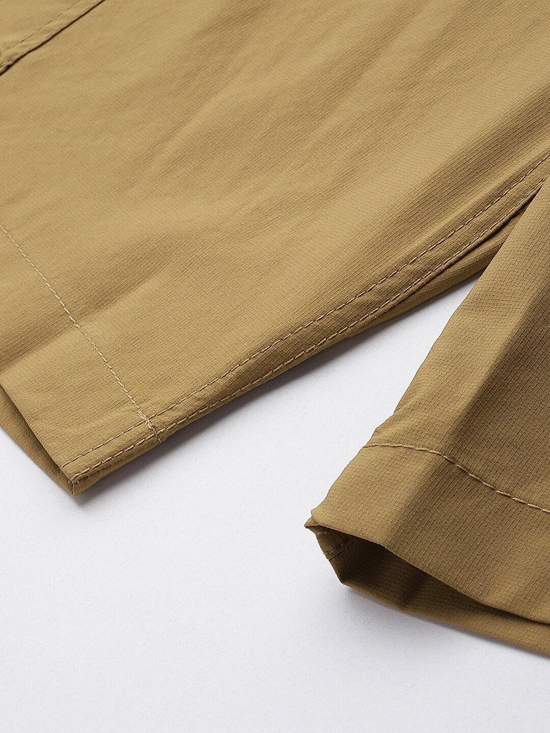 Columbia Mens Beige Omni-Shade Silver Ridge Utility Cargo Short