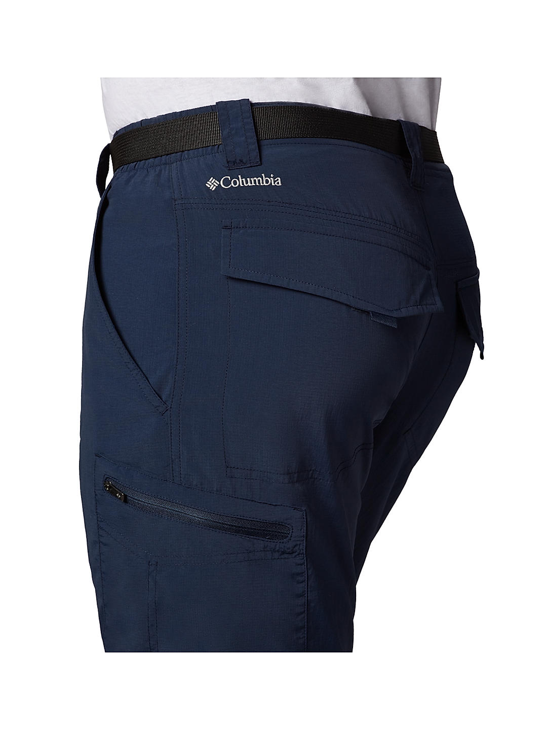 Columbia Mens Navy Omni-Wick Silver Ridge Convertible Pant