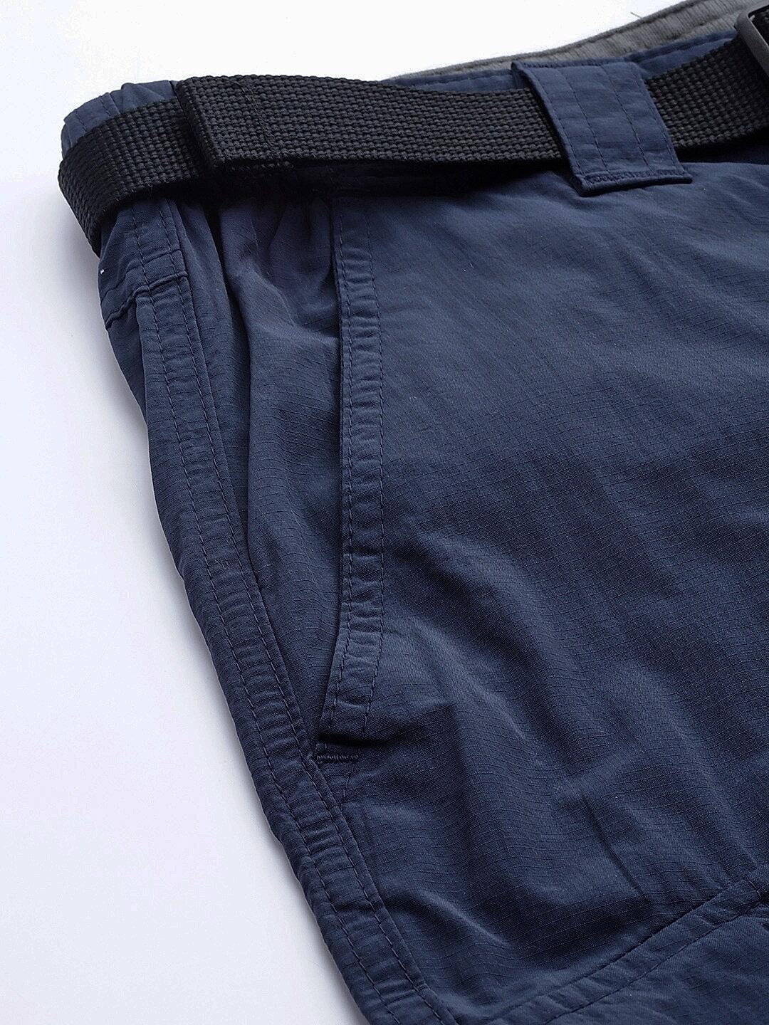 Columbia Mens Navy Omni-Wick Silver Ridge Convertible Pant