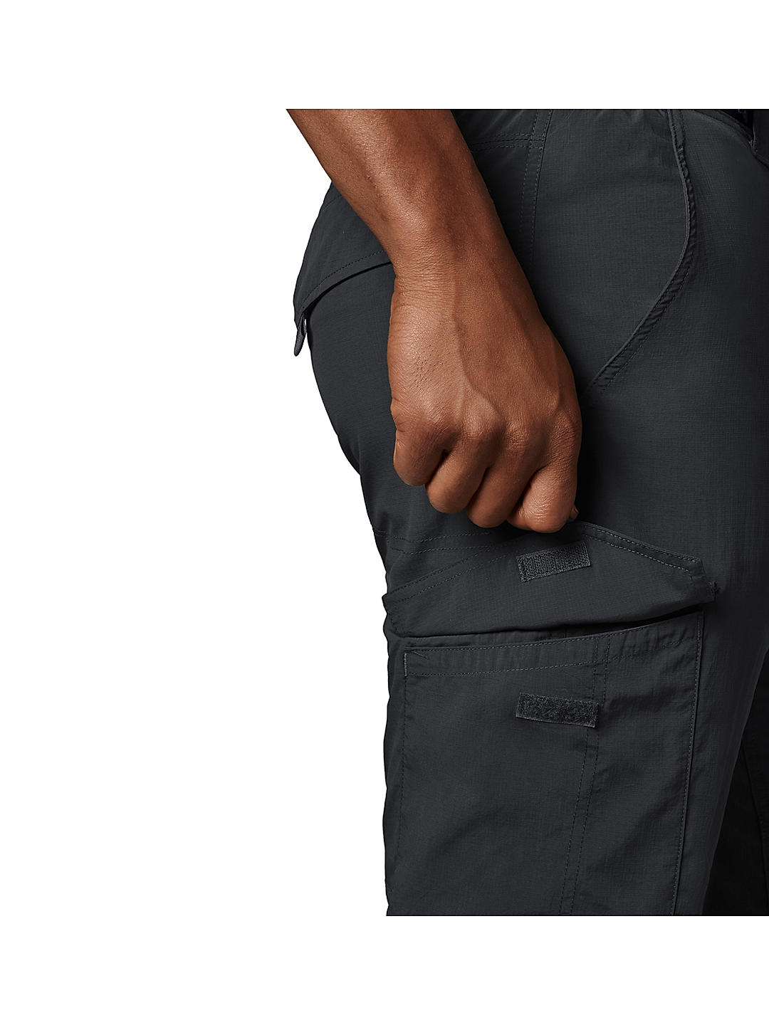Columbia Mens Black Omni-Wick Silver Ridge Cargo Pant