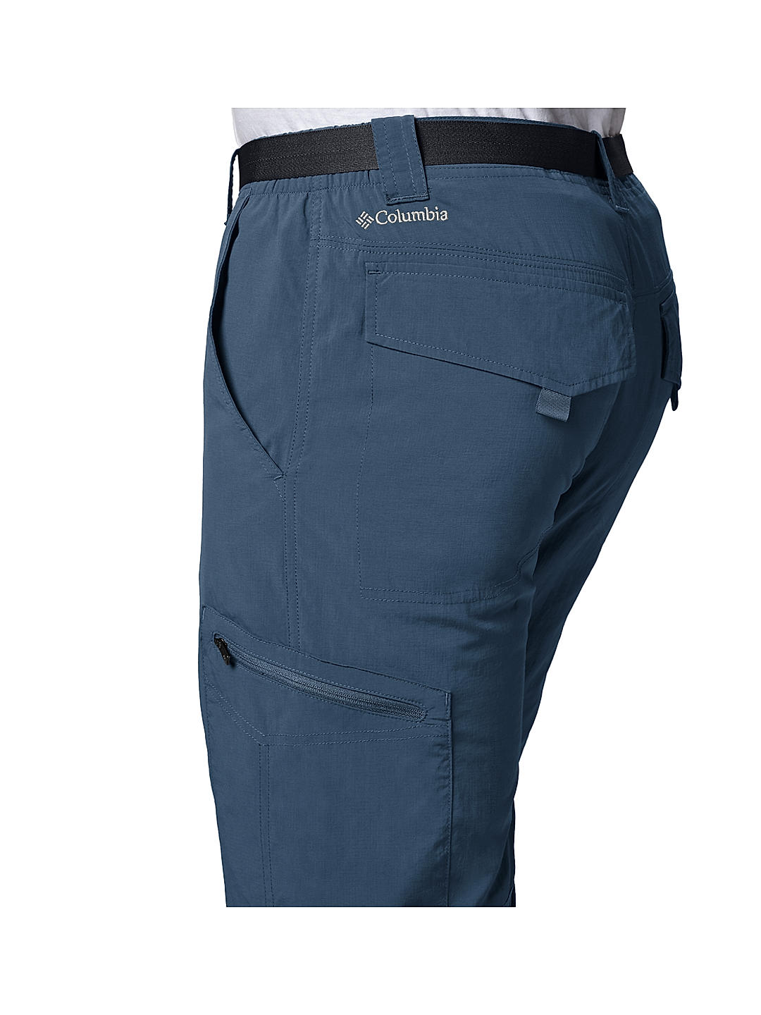 Columbia Mens Navy Omni-Wick Silver Ridge Cargo Pant