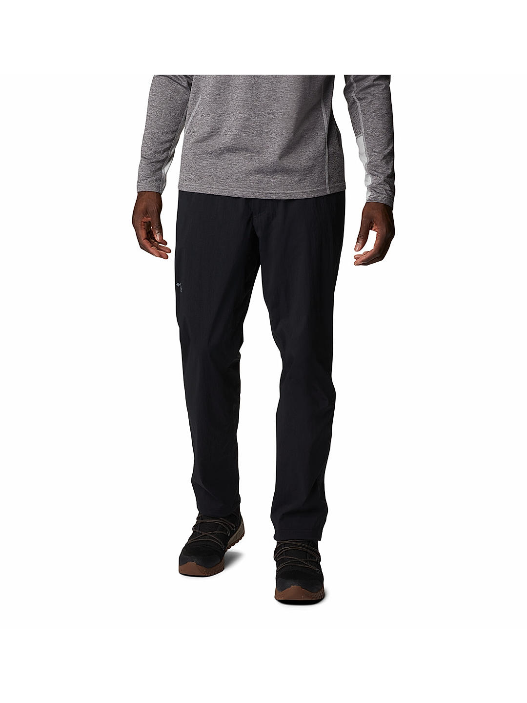 Columbia Mens Black Omni-Shield M Titan Pass Lightweight Pant