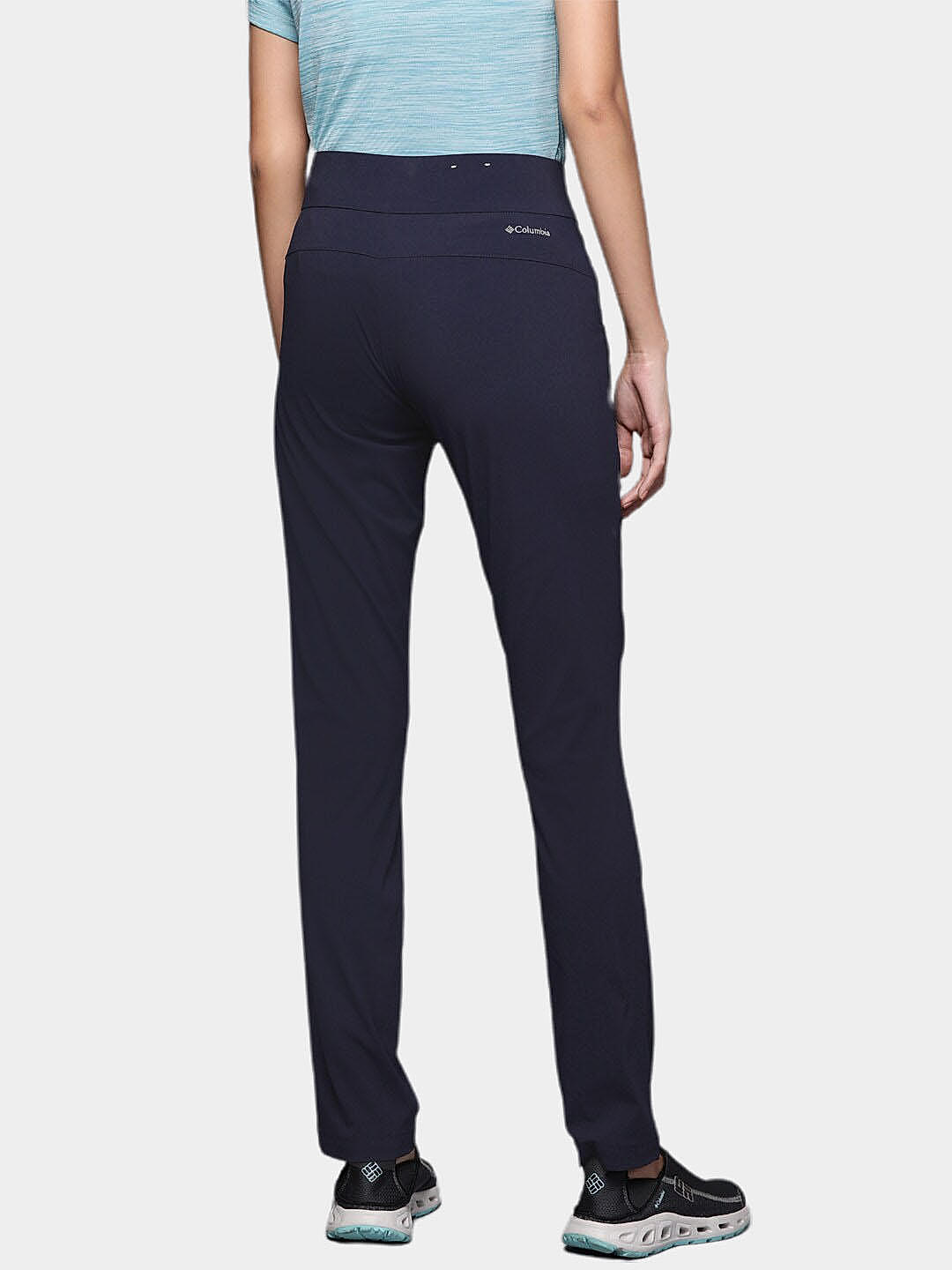 Columbia Womens Navy Omni-Shield Anytime Casual Pull On Pant