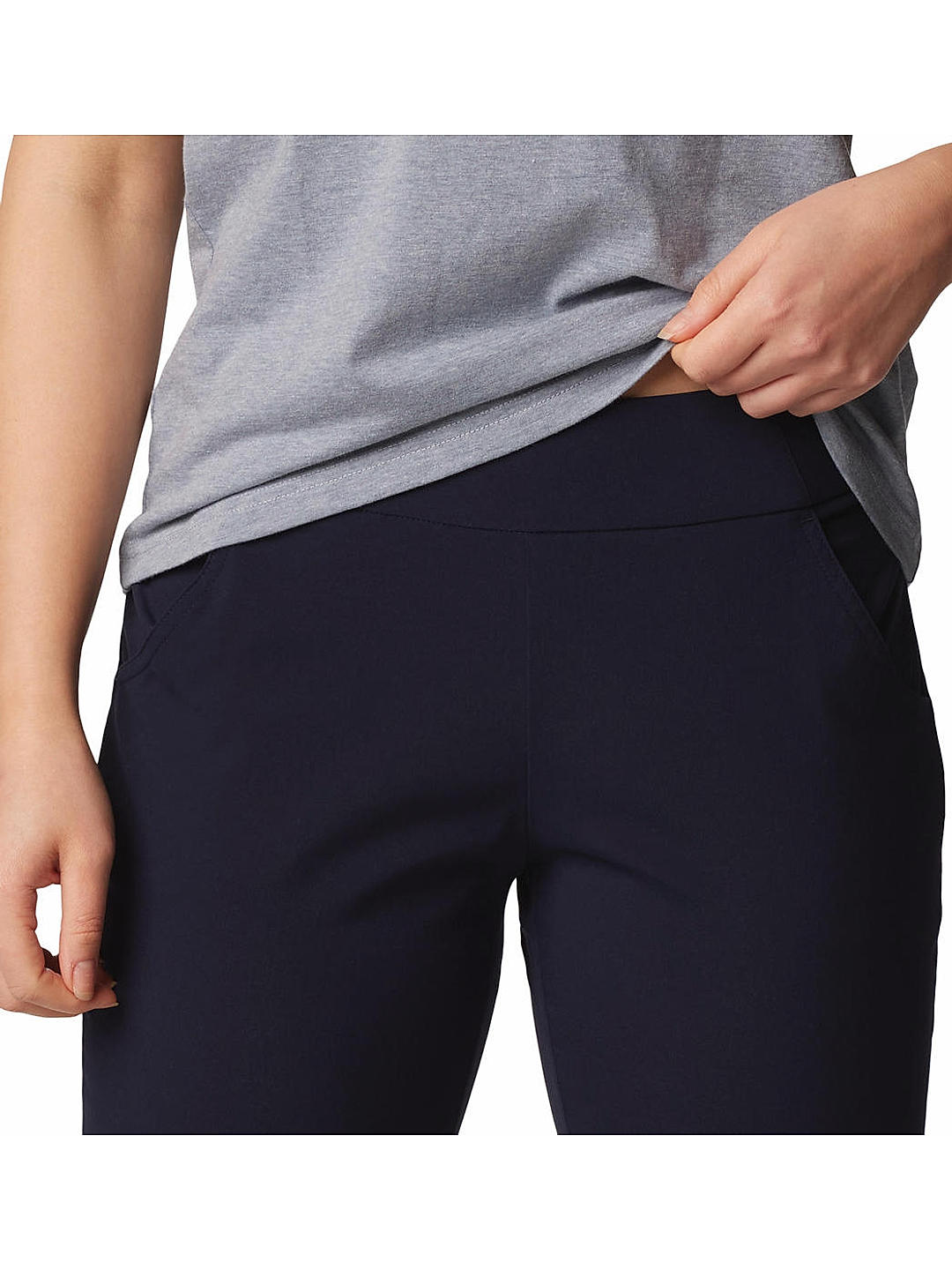 Columbia Womens Navy Omni-Shield Anytime Casual Pull On Pant