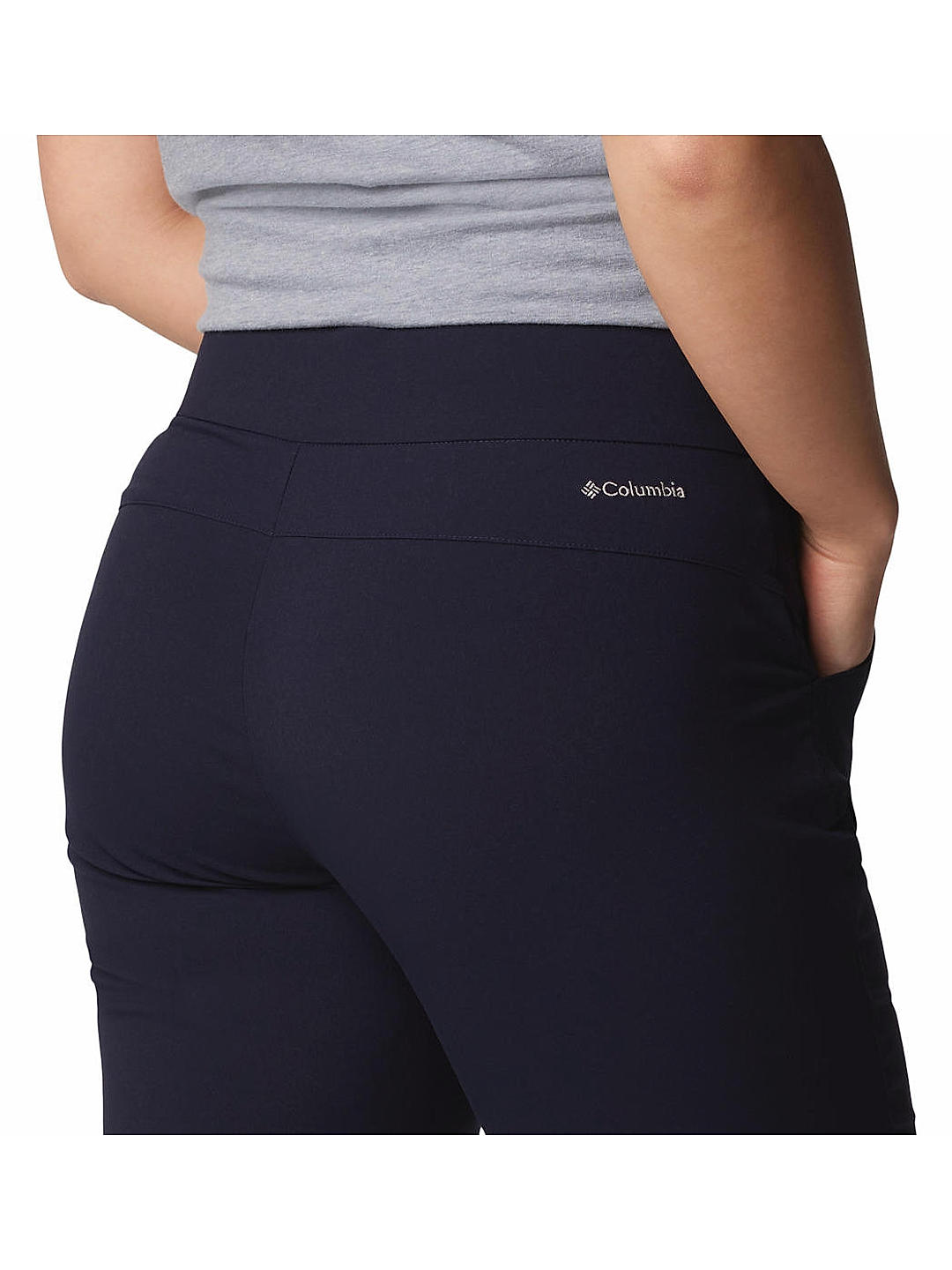 Columbia Womens Navy Omni-Shield Anytime Casual Pull On Pant