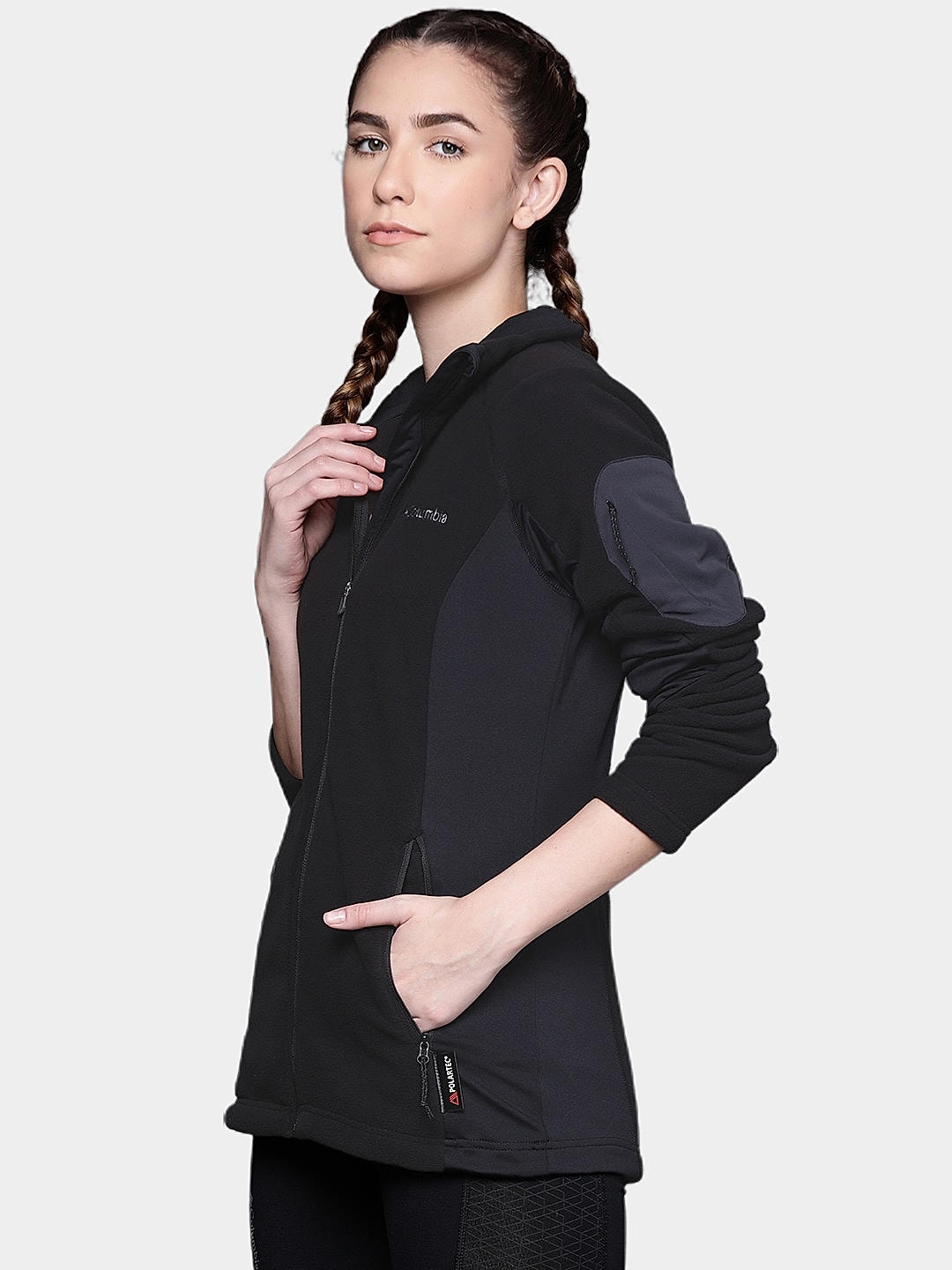 Buy Black W Polar Powder Fleece Fz for Women Online at Columbia Sportswear 480248