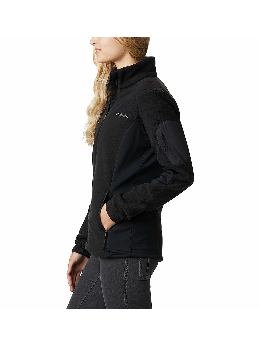 Buy Black W Polar Powder Fleece Fz for Women Online at Columbia Sportswear 480248