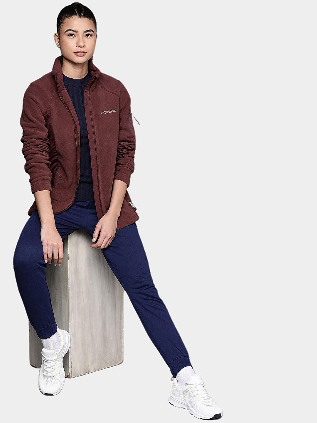 Buy Red W Polar Powder Fleece Fz for Women Online at Columbia Sportswear 480700