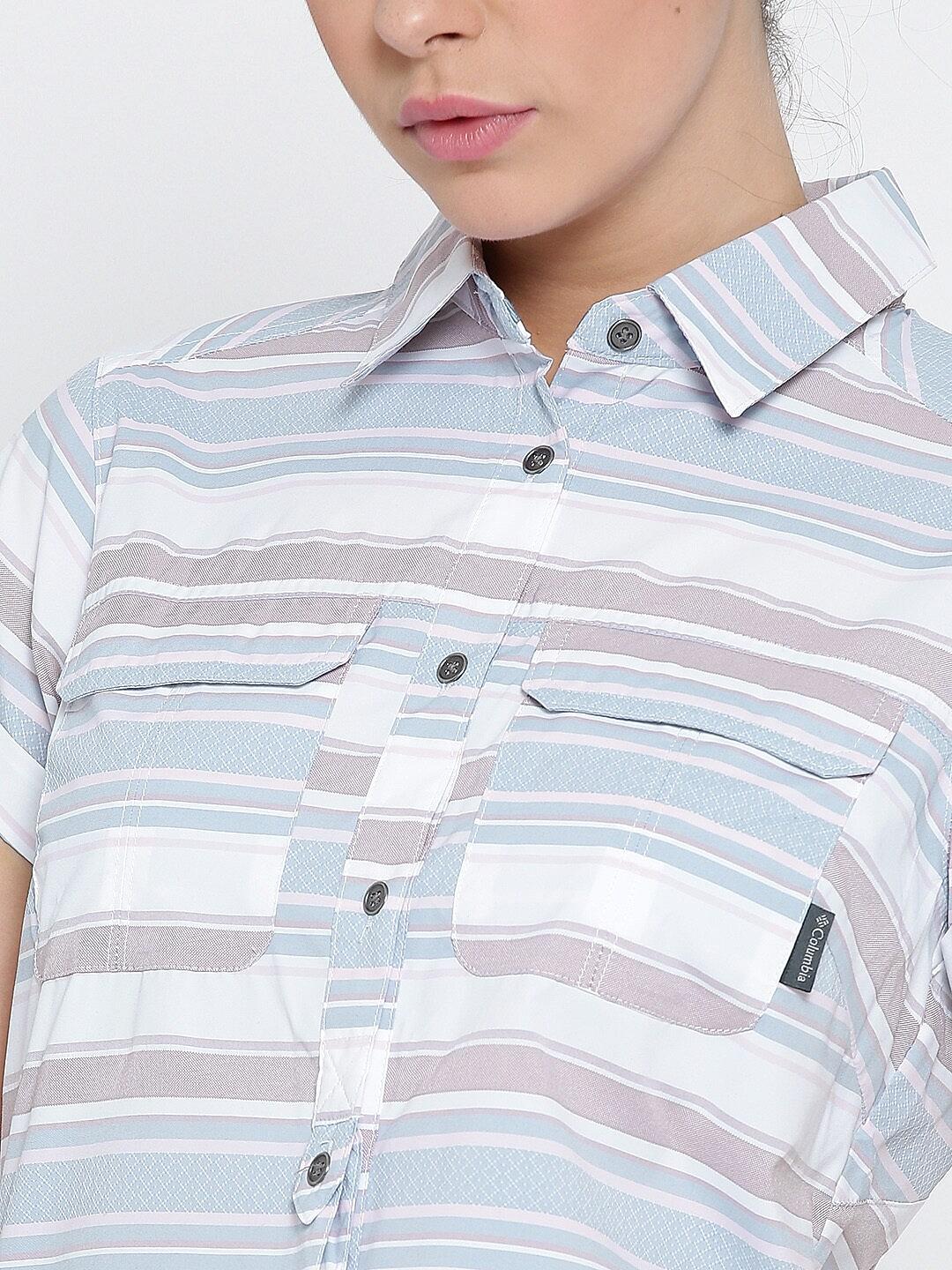 Buy Blue Pilsner Peak Novelty Short Sleeve Shirt for Women Online at Columbia Sportswear 481718