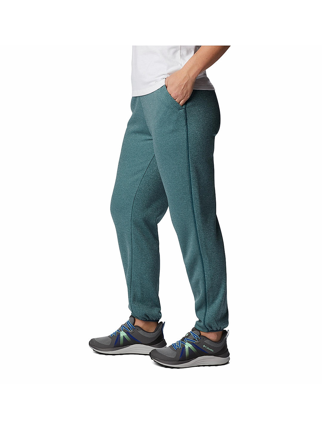 Columbia Womens Navy Col Hike Tech Fleece Trouser