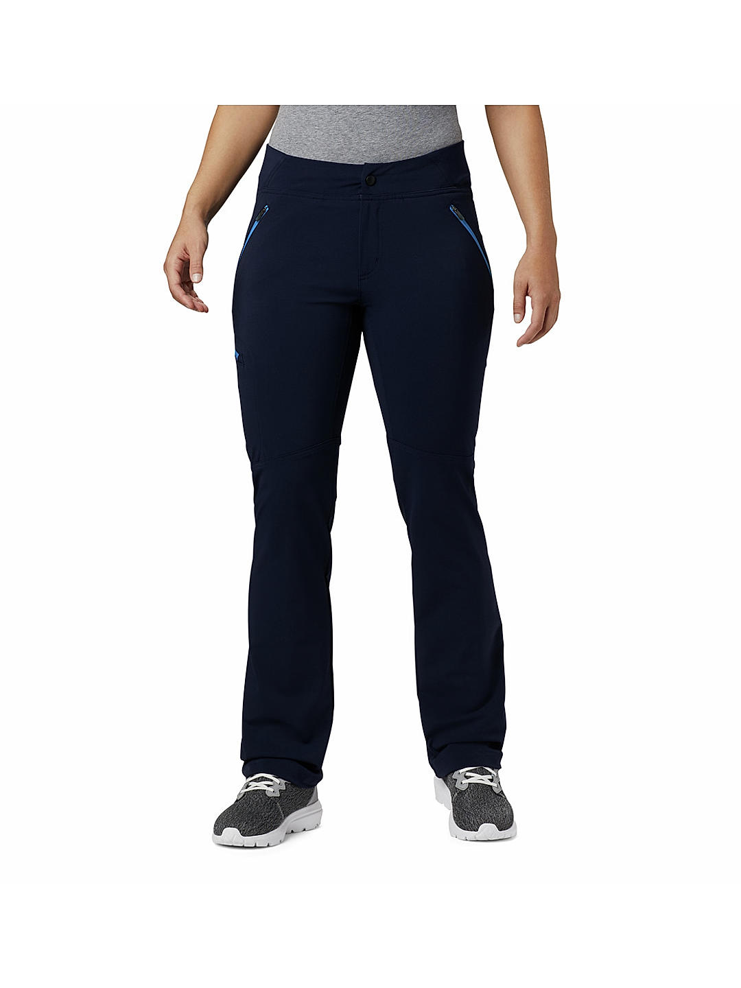 Columbia Women Navy Blue Passo Alto Pant (Sun Protection)