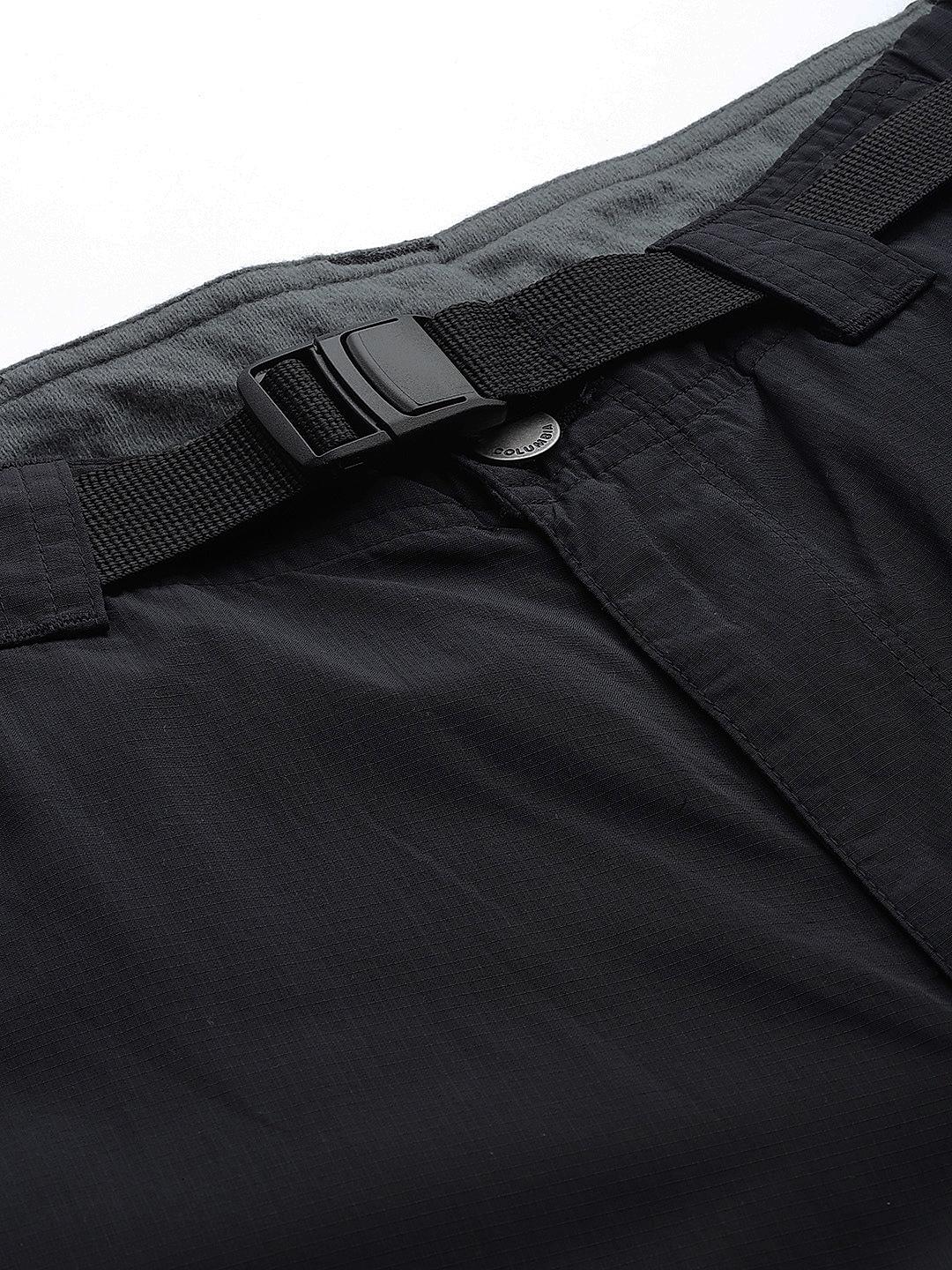 Columbia Mens Black Omni-Wick Silver Ridge Convertible Pant
