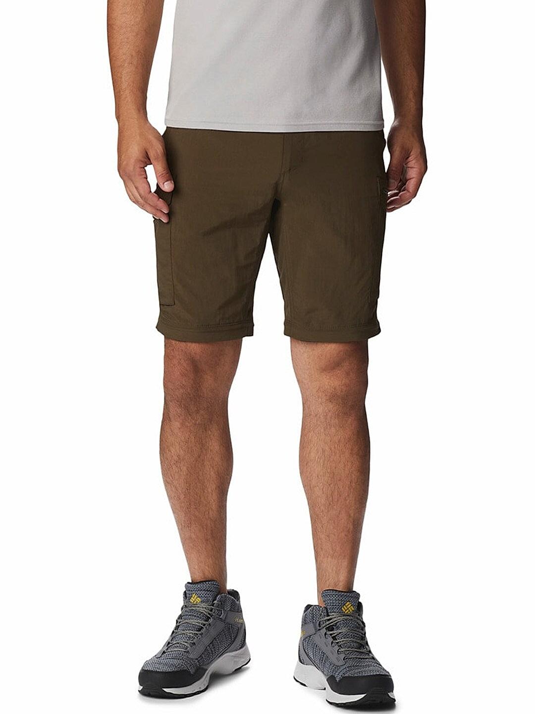 Columbia Mens Green Omni-Wick Silver Ridge Convertible Pant