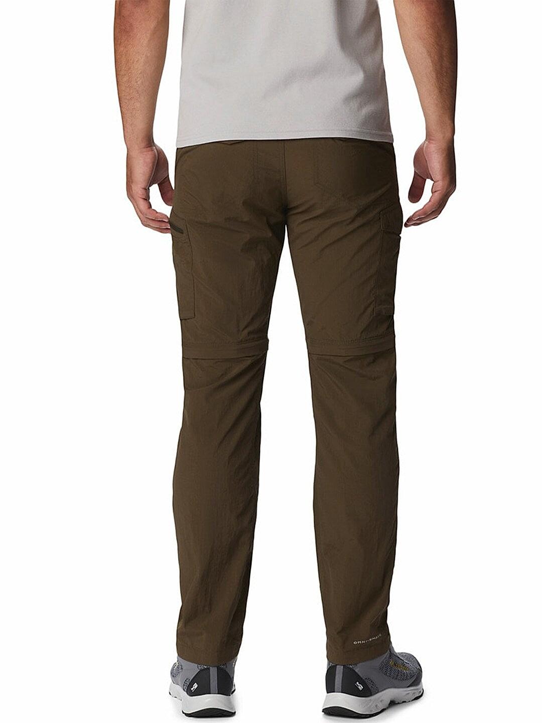 Columbia Mens Green Omni-Wick Silver Ridge Convertible Pant