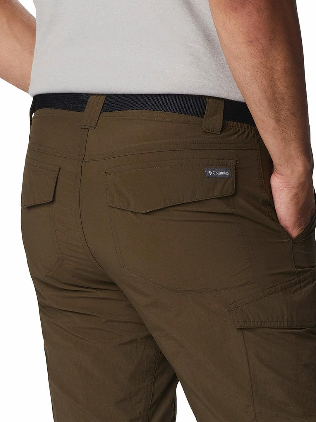 Columbia Mens Green Omni-Wick Silver Ridge Convertible Pant