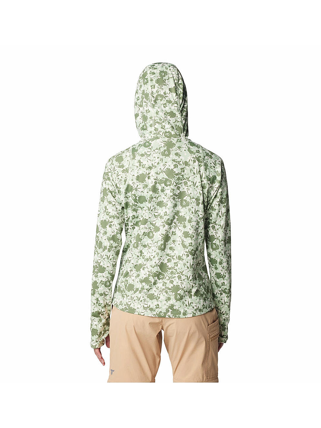 Columbia Womens Green Omni-Shade Summit Valley Hoodie 