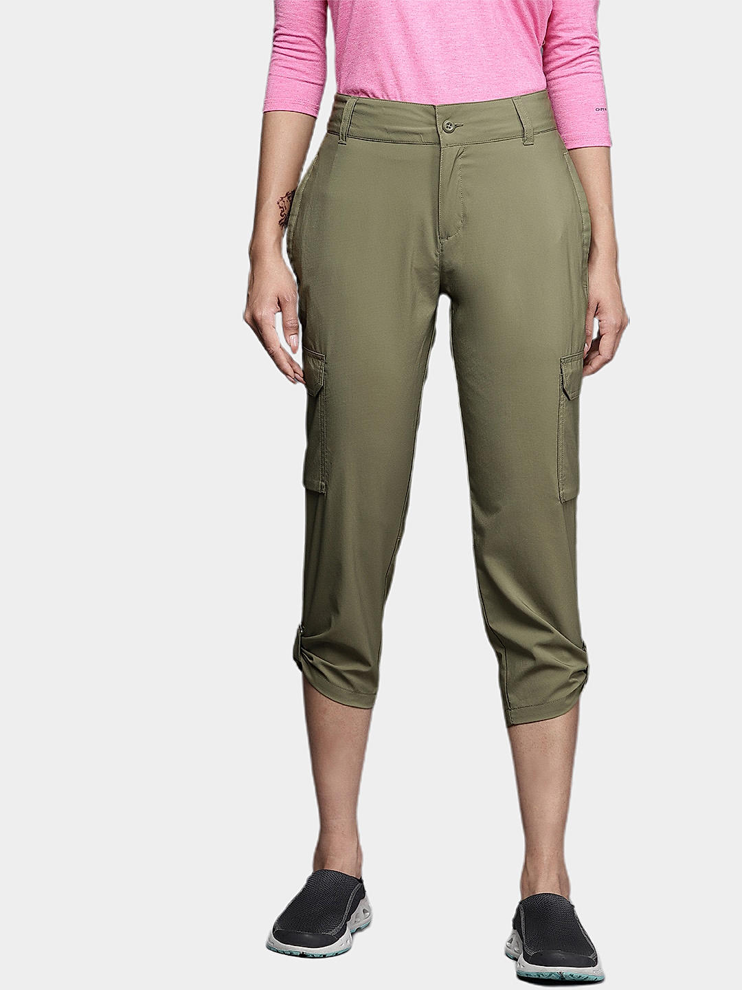 Buy GREEN Silver Ridge Utility Capri Online at Columbia