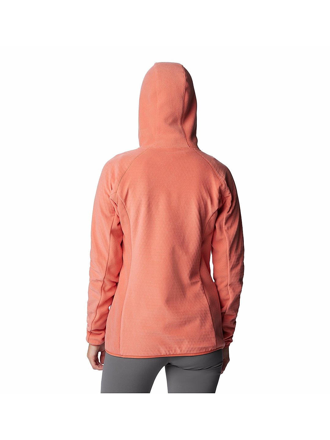 Columbia Womens Orange Omni-Heat Helix W Outdoor Tracks Hooded Full Zip Jacket