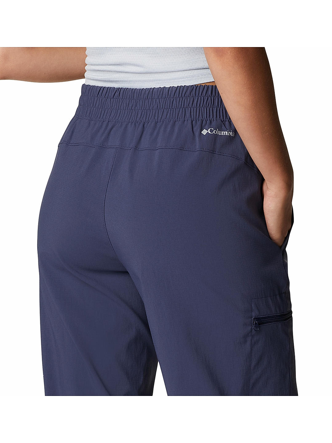 Columbia Womens Navy Omni-Shield On The Go Fleece Jogger