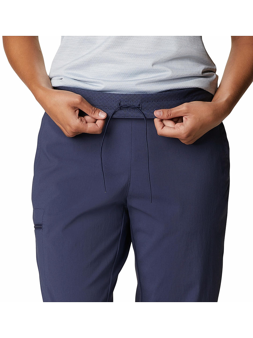 Columbia Womens Navy Omni-Shield On The Go Fleece Jogger