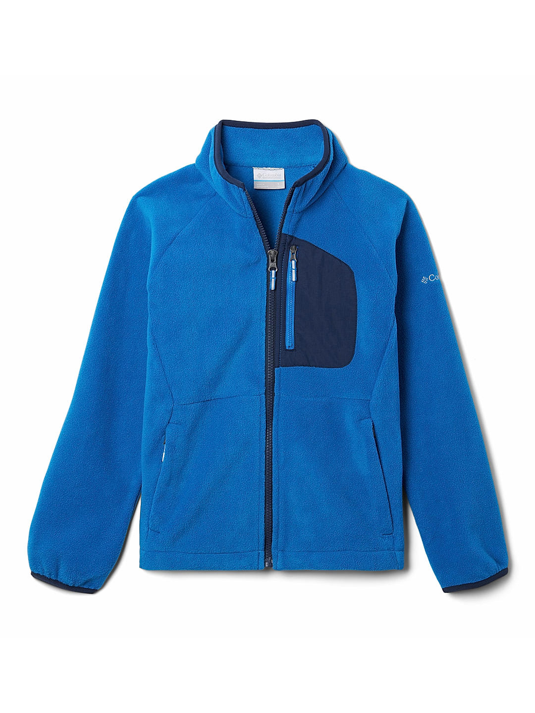 Buy Youth Unisex Blue Fast Trek Iii Fleece Full Zip Online at Columbia Sportswear 488118