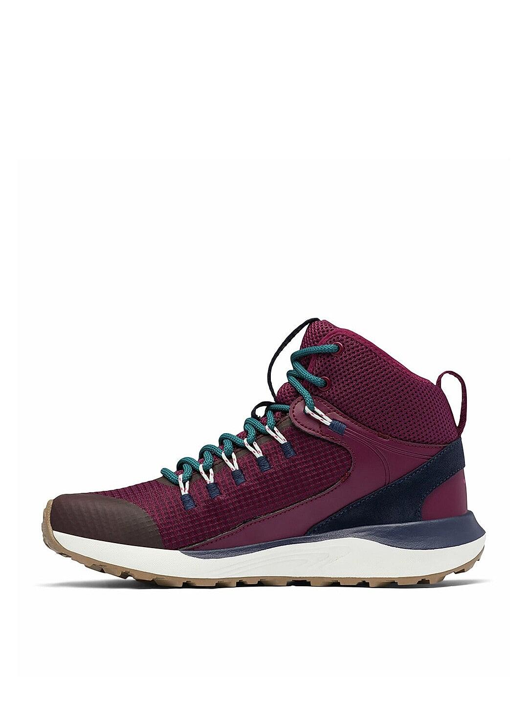 Columbia Women Red Trailstorm Mid Shoes (Waterproof)
