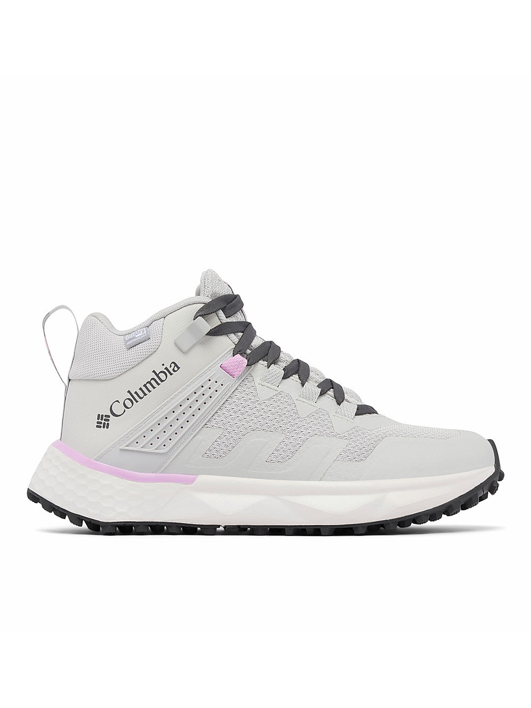 Columbia Womens Grey Facet 75 Mid Outdry Shoes