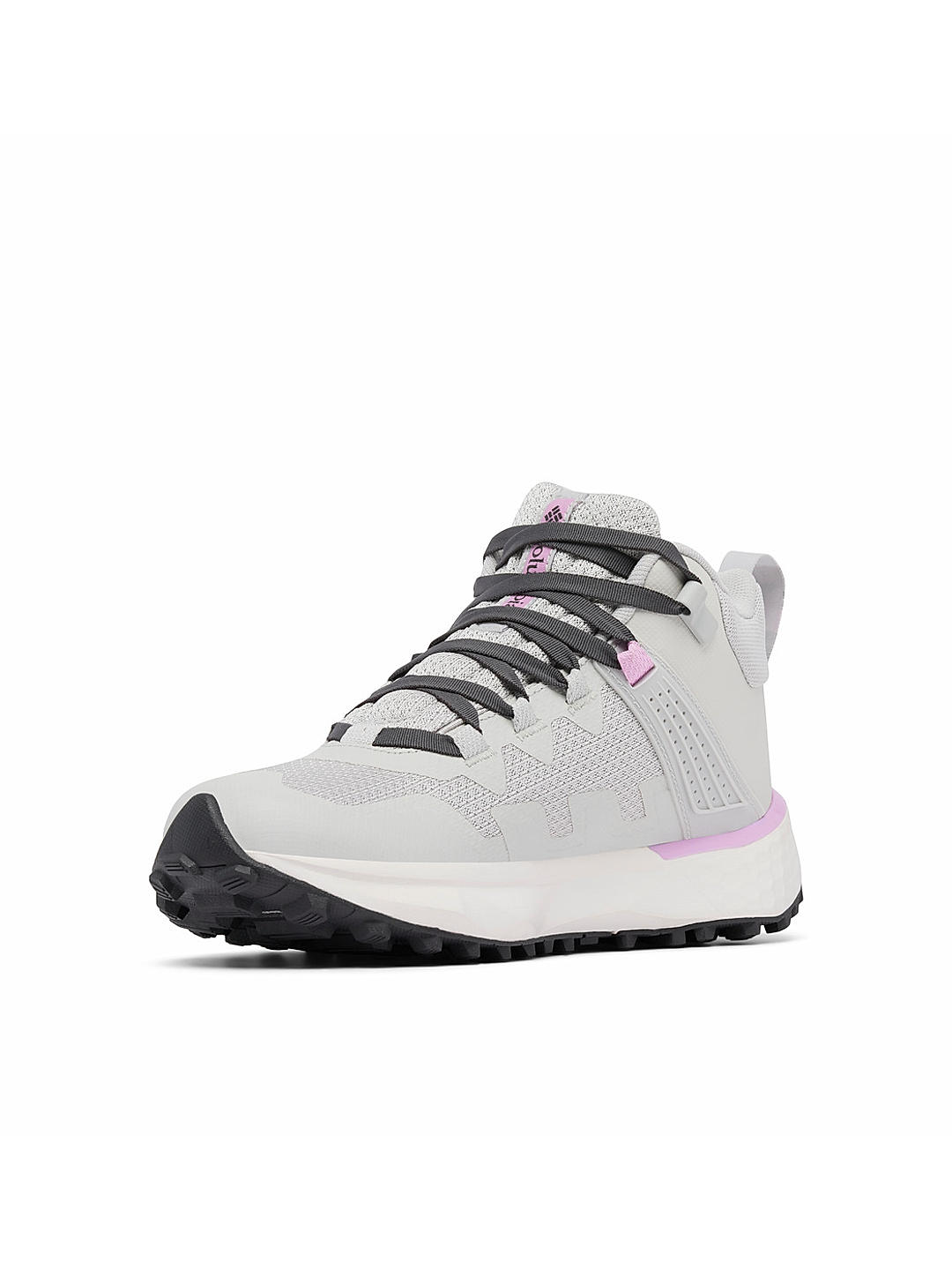 Columbia Womens Grey Facet 75 Mid Outdry Shoes