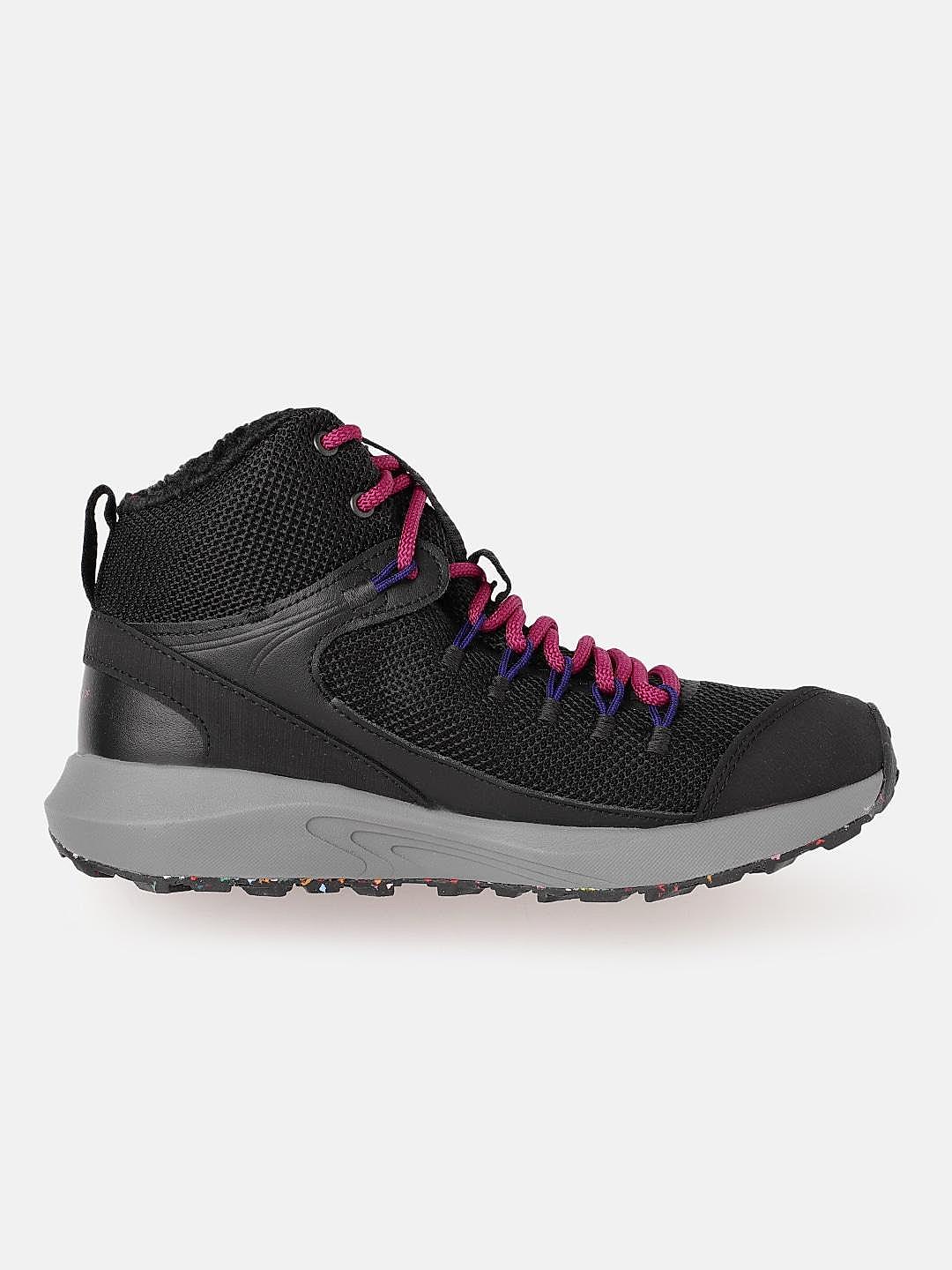 Columbia Women Black Trailstorm Mid Omni Heat Boots (Waterproof)